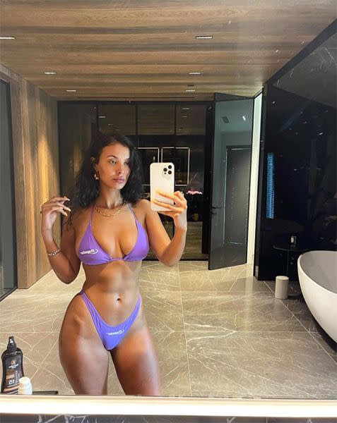 maya-jama-purple-bikini