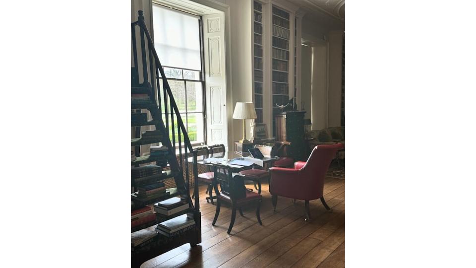 Library inside Althorp House