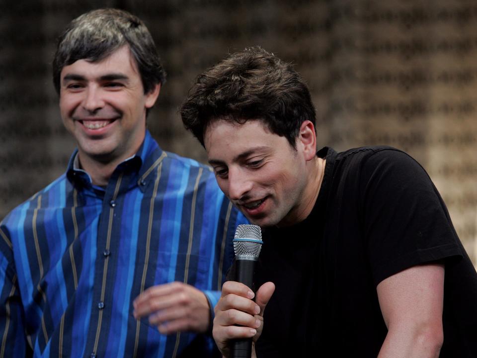 larry page and sergey brin