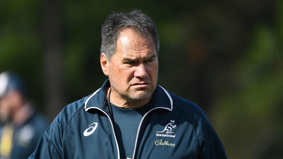Wallabies head coach Dave Rennie says there is no chance that Eddie Jones will join his coaching staff for the upcoming Rugby World Cup. Jones has been in talks with Rugby Australia over a potential future role at the union, but Rennie has ruled out the possibility that the former England boss will join the Wallabies' backroom staff before the World Cup. Credit: Alamy