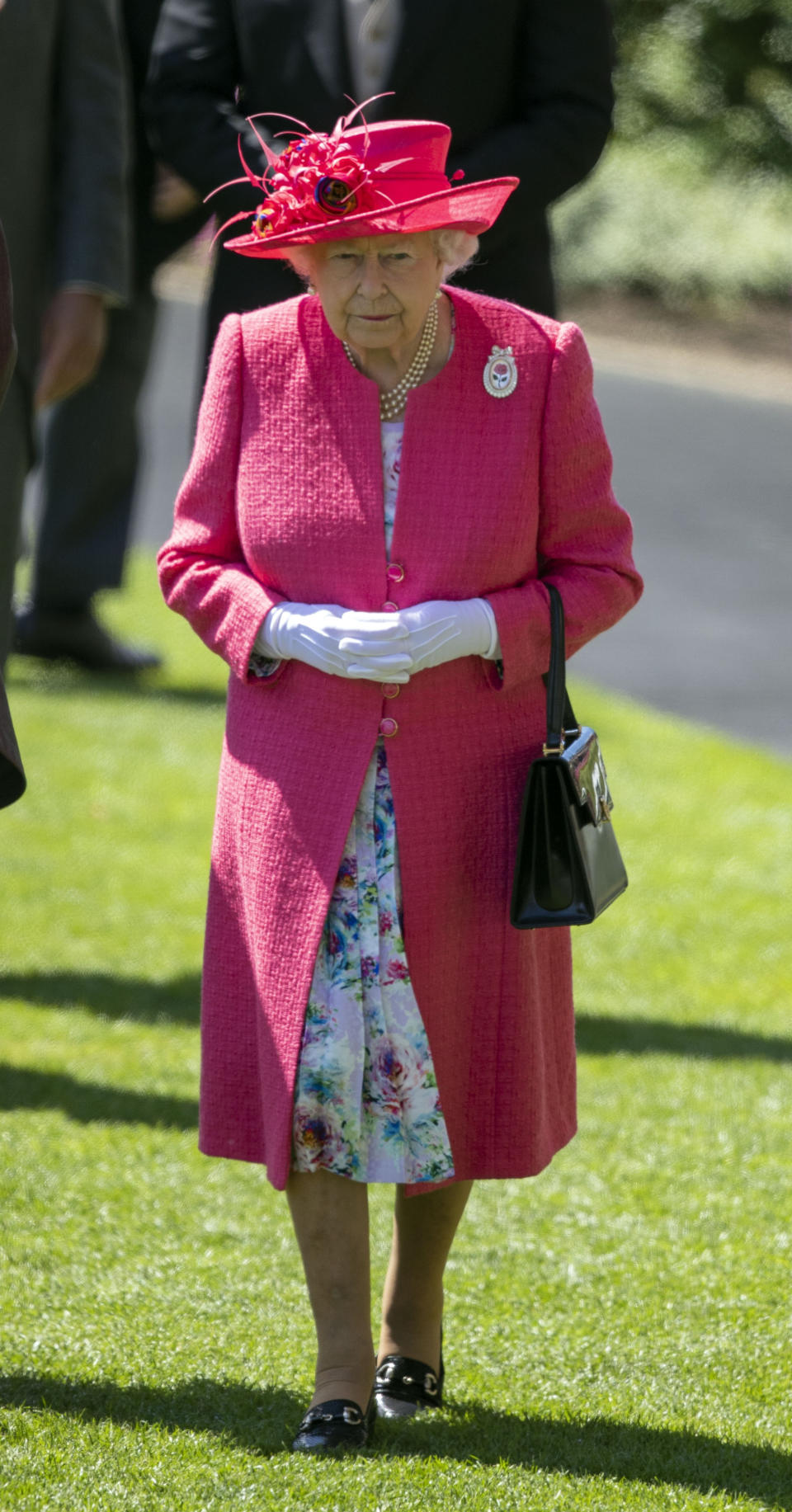 The Queen on day 3 of Royal Ascot
