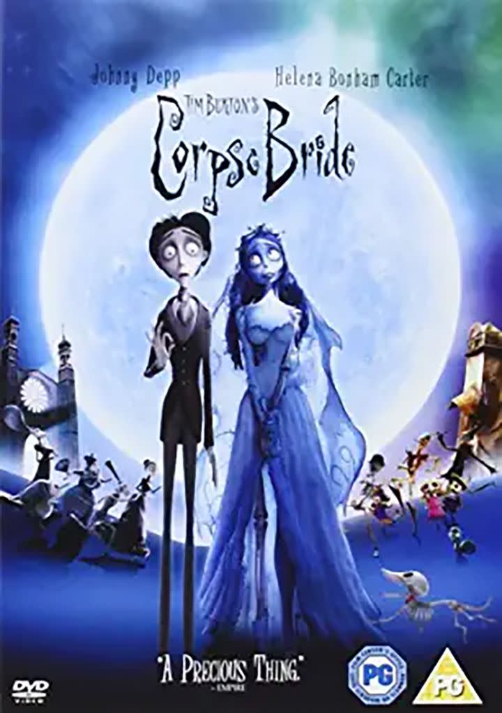 DVD cover of Corpse Bride (2005)