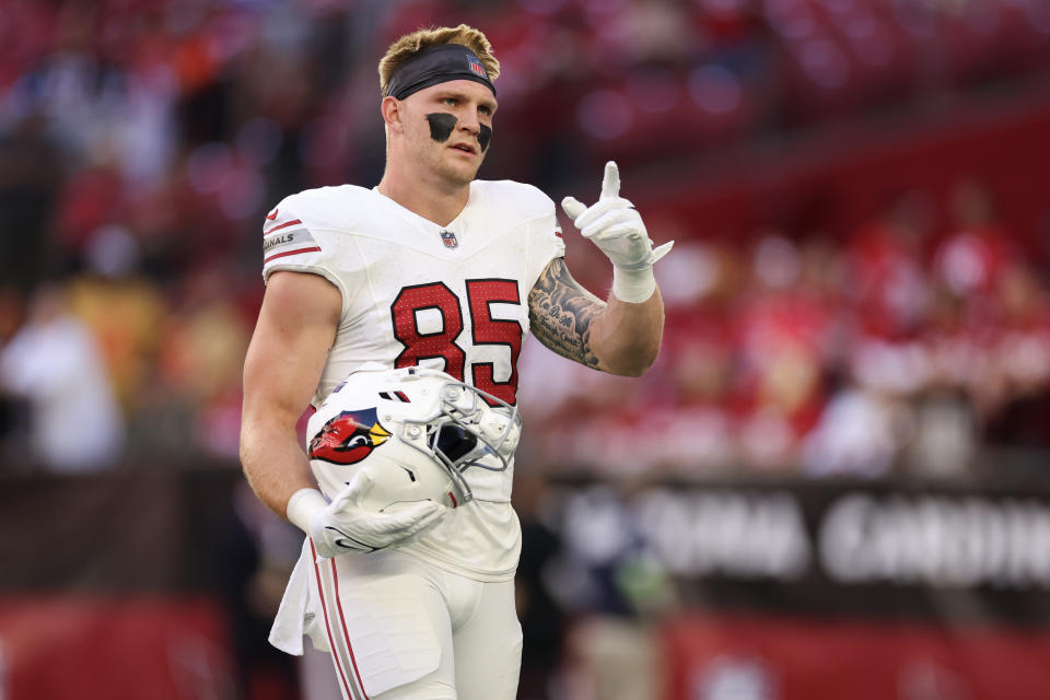 Trey McBride #85 of the Arizona Cardinals 