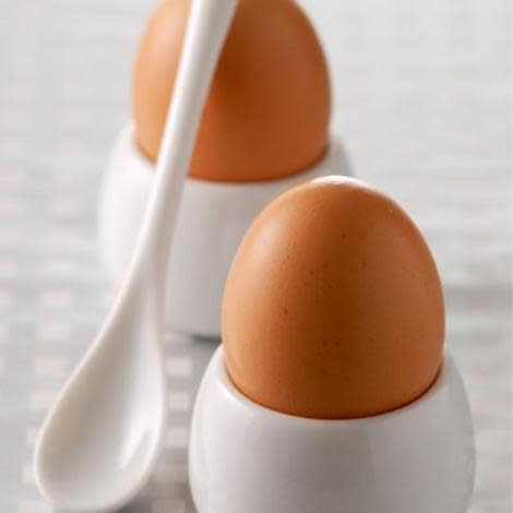 Hard-boiled eggs