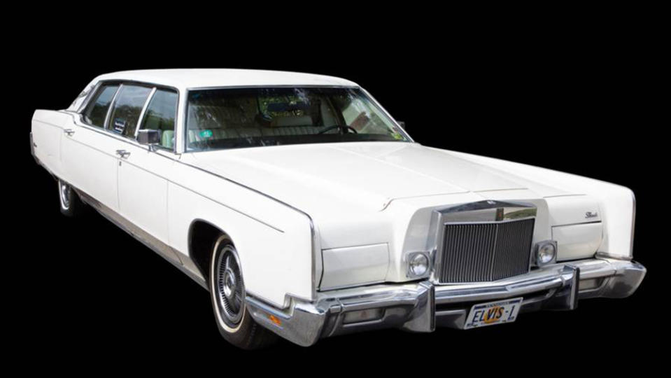 Presley’s 1973 Lincoln Continental “Last” Limo. - Credit: Kruse GWS Auctions