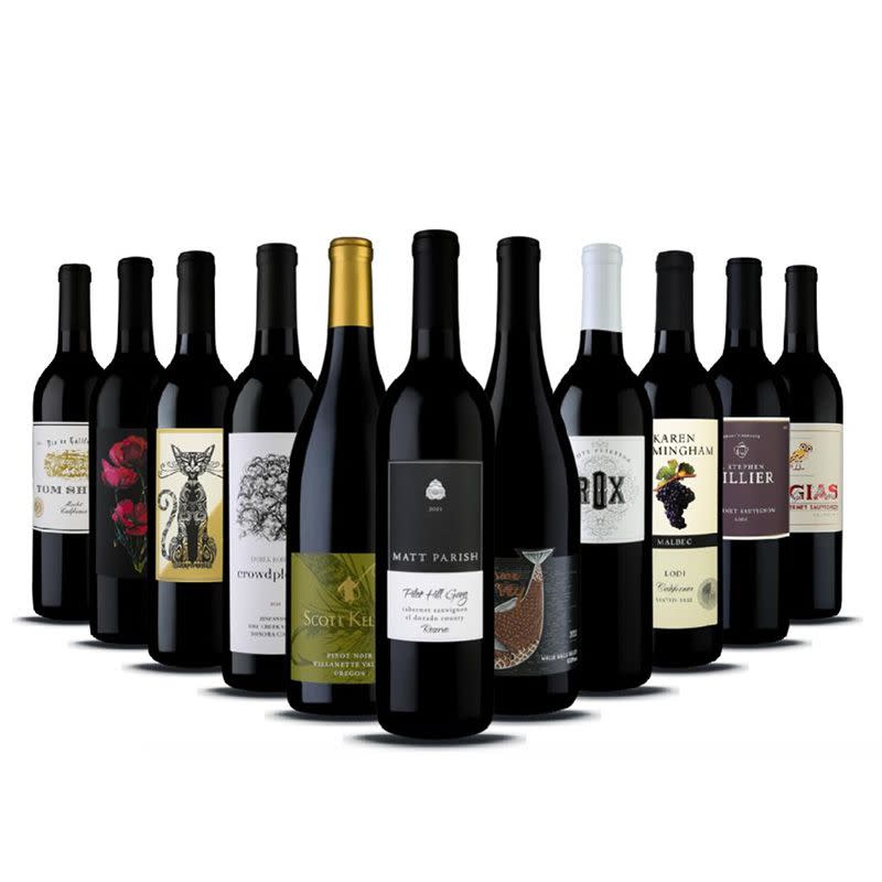 <p><a href="https://go.redirectingat.com?id=74968X1596630&url=https%3A%2F%2Fus.nakedwines.com%2Fcases%2Fhighest-rated-red-wines-dpb&sref=https%3A%2F%2Fwww.esquire.com%2Flifestyle%2Fg60590499%2Fgifts-for-the-mom-who-doesnt-want-anything%2F" rel="nofollow noopener" target="_blank" data-ylk="slk:Shop Now;elm:context_link;itc:0;sec:content-canvas" class="link ">Shop Now</a></p><p>Naked Wines</p><p>nakedwines.com</p><p>$282.99</p>