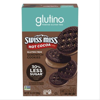 Conagra Brands, Inc. one of North America's leading branded food companies, is showcasing a diverse line-up of new meals, vegetable sides and snacks at Natural Products Expo West 2024 in Anaheim, California. Drawing inspiration from top culinary trends and popular restaurant offerings, Conagra’s latest arrivals thoughtfully combine quality ingredients, delicious flavor, and convenience. Among the new offerings are Glutino Swiss Miss Hot Cocoa Gluten Free Sandwich Cookies.