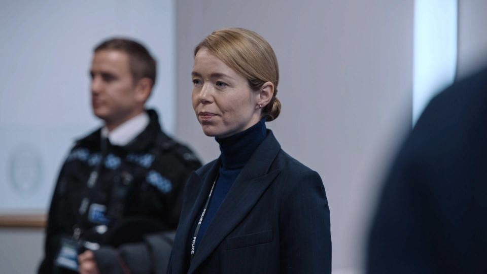 Anna Maxwell Martin as Line of Duty's Carmichael. (World Productions/BBC)