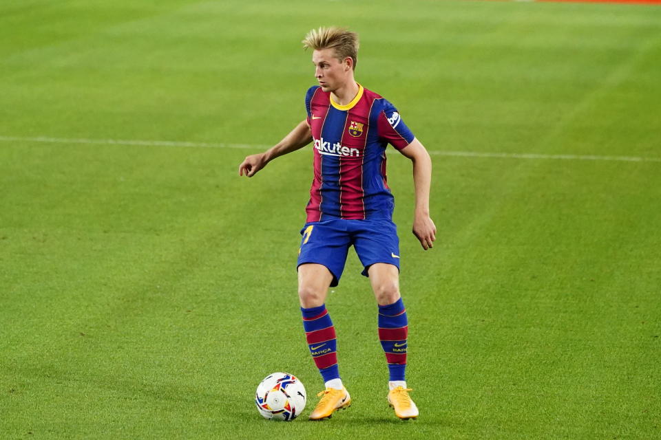 Barcelona midfielder Frenkie de Jong. (PHOTO: LaLiga Santandar)