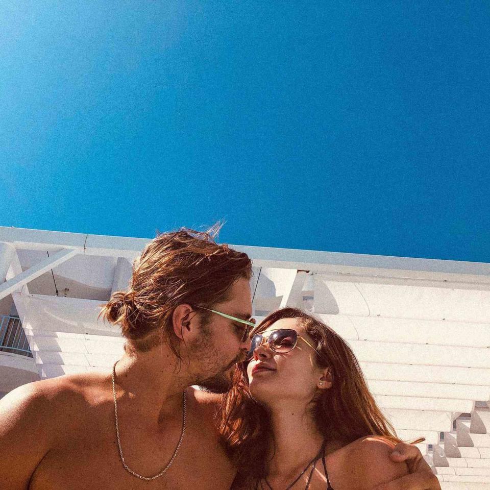 Luke Grimes and Bianca Rodrigues Grimes