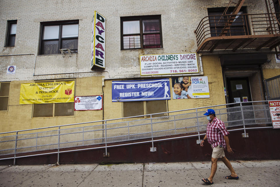 Image: Arcadia Children's Daycare in the Bronx (Angus Mordant / for NBC News)