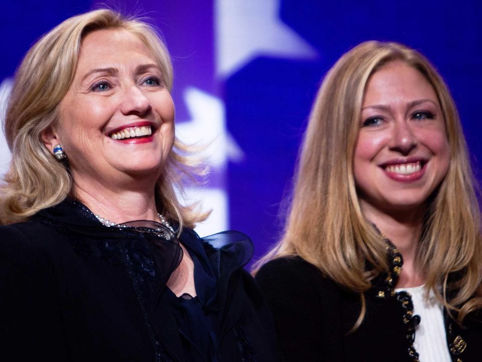 hillary and chelsea clinton