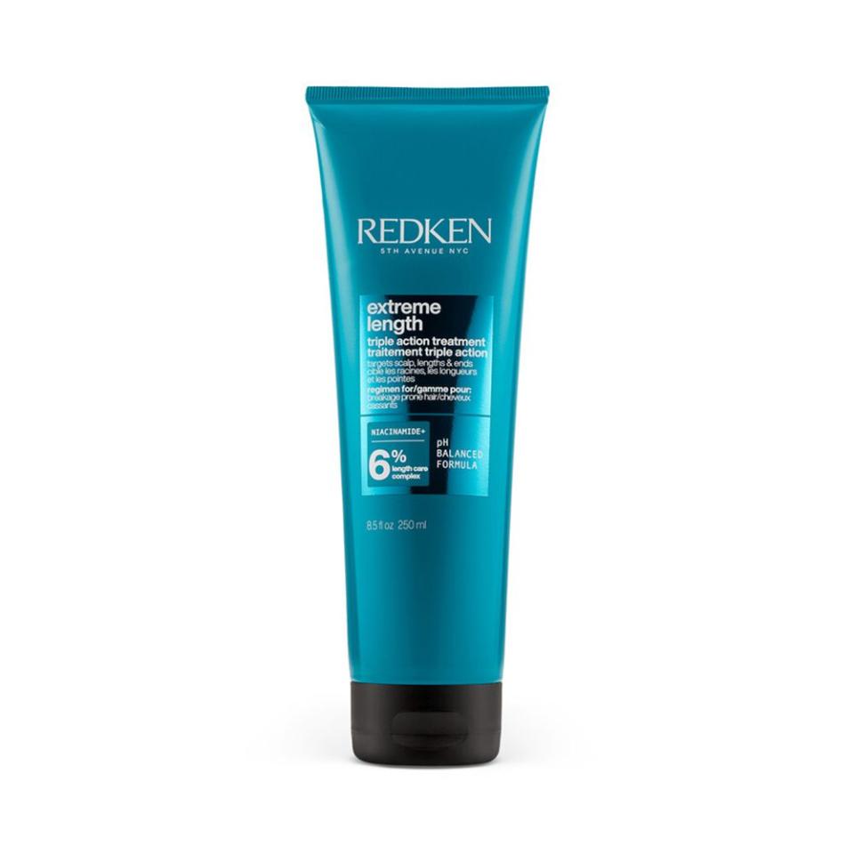 <p><a href="https://go.redirectingat.com?id=74968X1596630&url=https%3A%2F%2Fwww.redken.com%2Fhair-care%2Fextreme-length-triple-action-treatment-mask.html&sref=https%3A%2F%2Fwww.elle.com%2Fbeauty%2Fmakeup-skin-care%2Fg60459871%2Fbest-hair-mask-hair-growth%2F" rel="nofollow noopener" target="_blank" data-ylk="slk:Shop Now;elm:context_link;itc:0;sec:content-canvas" class="link ">Shop Now</a></p><p>Extreme Length Triple Action Treatment Mask</p><p>redken.com</p><p>$32.00</p>