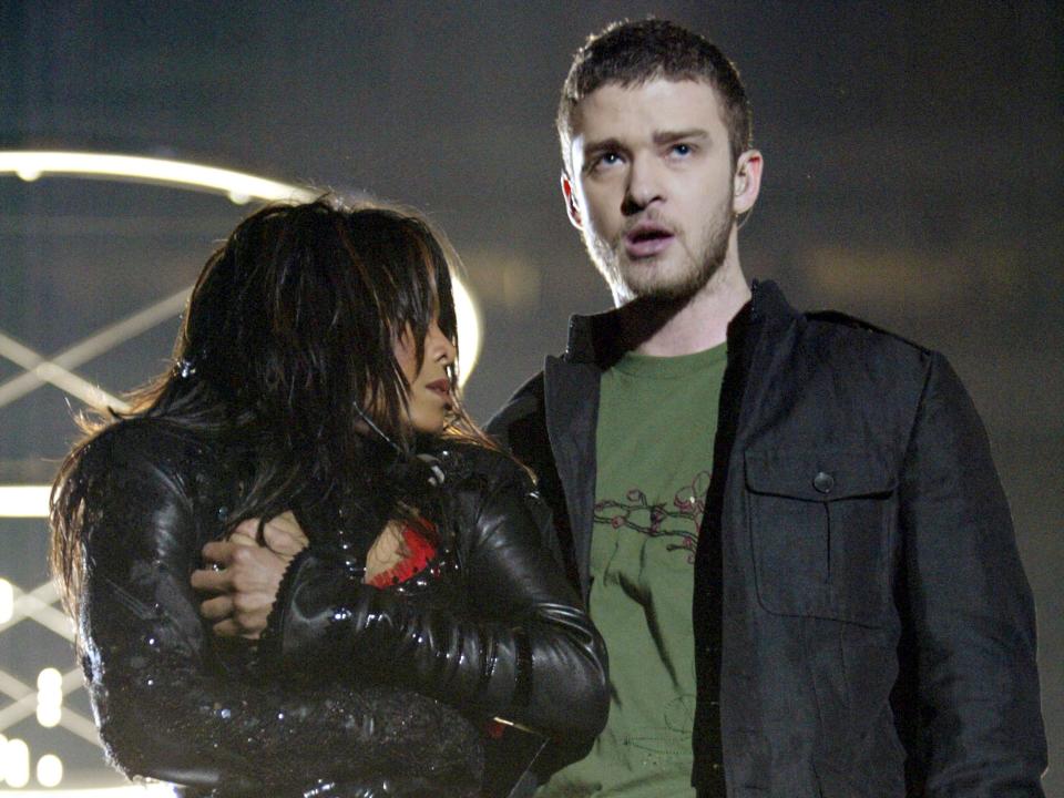 Janet Jackson and Justin Timberlake