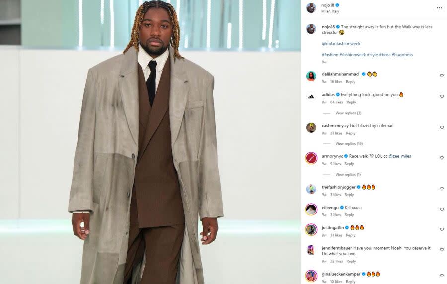 Noah Lyles Fashion Week.JPG