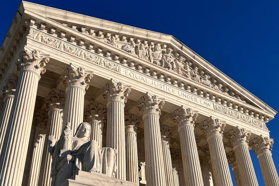 The U.S. Supreme Court building