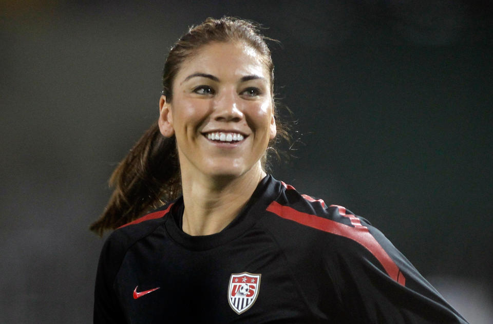 Hope Solo has not played for the U.S. women’s national team since her contract was terminated last year. (Getty)