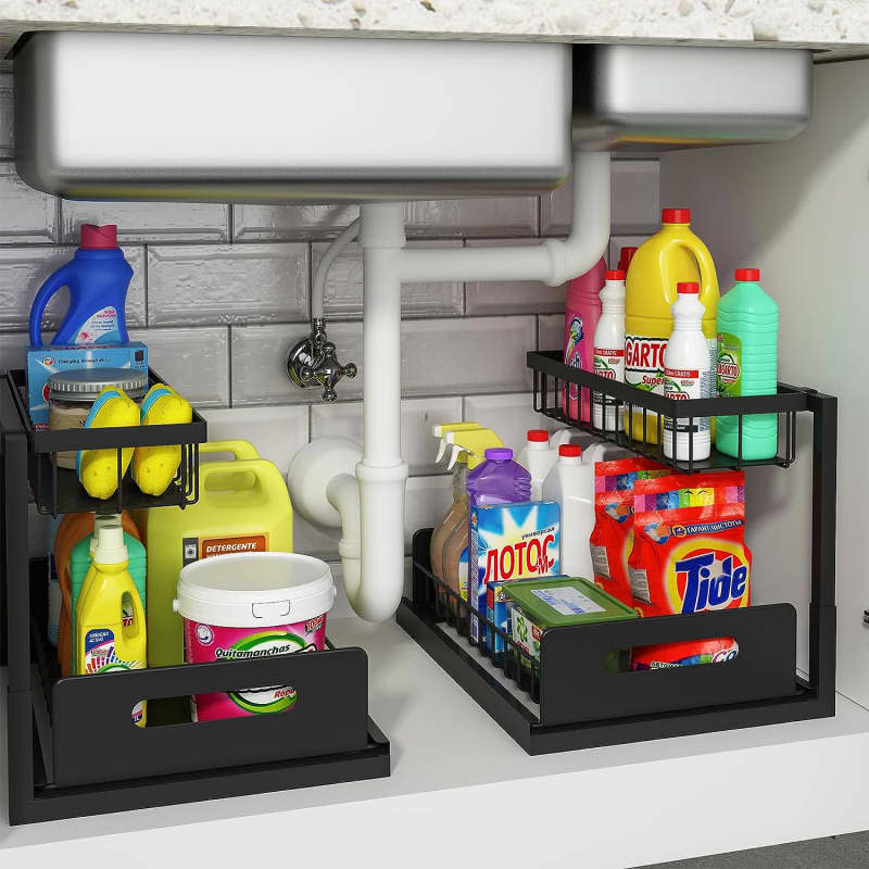 REALINN Under Sink Organizer (2-Pack)