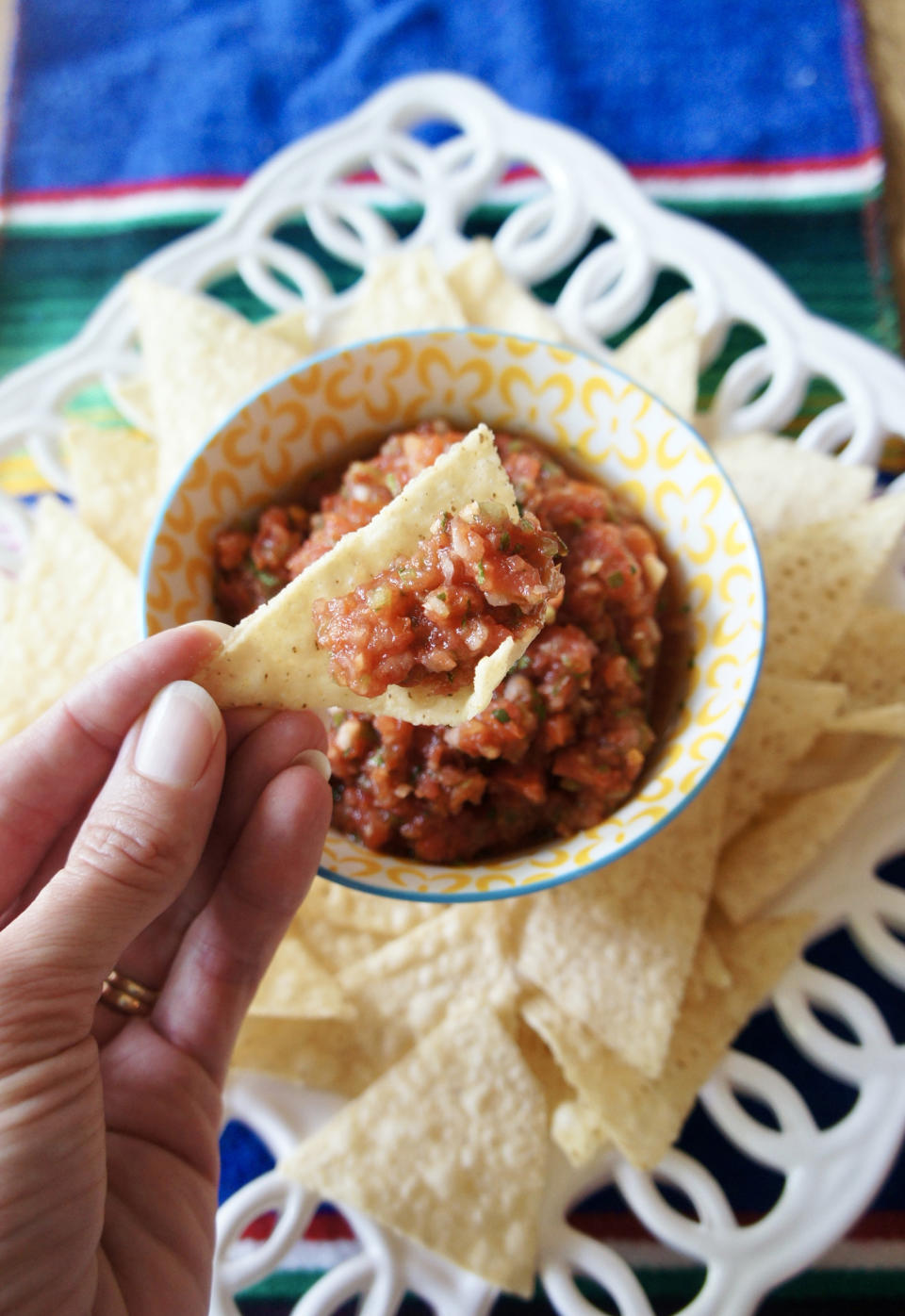 My version of my former stepfather's salsa. (Courtesy Sarah Garone)