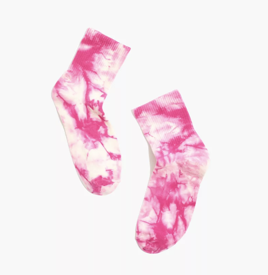 18) Tie-Dye Ankle Socks