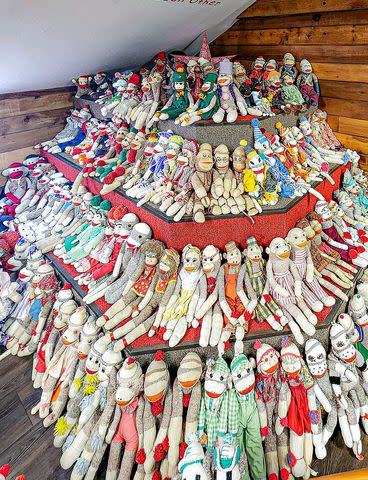 <p>Kate Hogan</p> The Sock Monkey Museum in Long Grove, Ill.