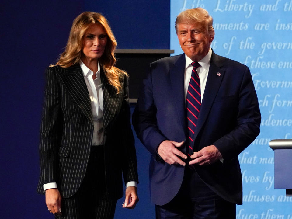 Melania und Donald Trump bei einem gemeinsamen Auftritt im September. (Bild: Alex Gakos/Shutterstock.com)