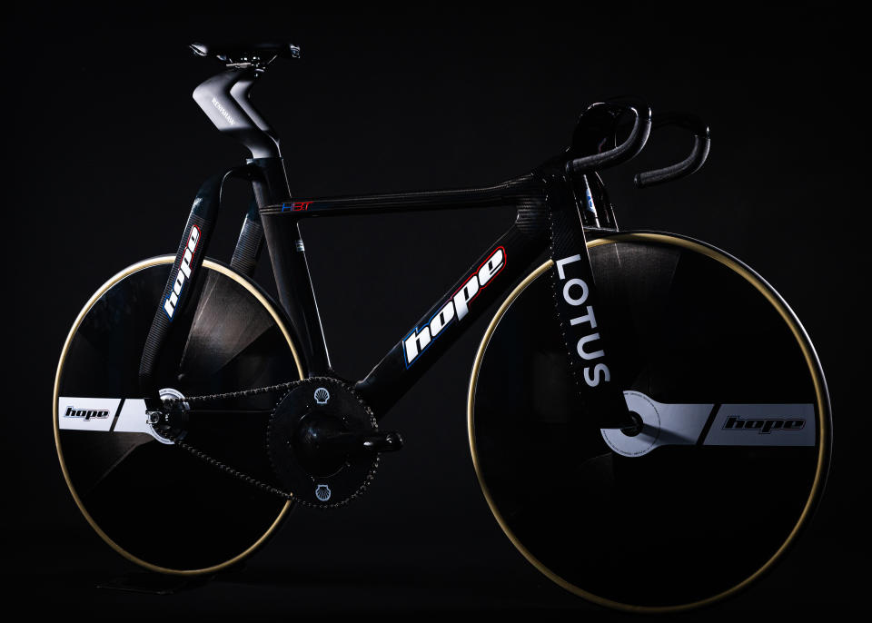 British Cycling’s new machine is a collaboration between Lotus, Hope and Renishaw (Alex Whitehead/SWpix.com)