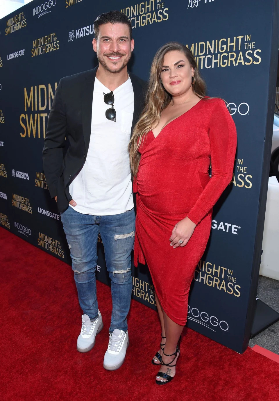 Jax Taylor and Brittany Cartwright at 'Midnight in the Switchgrass' Los Angeles Special Screening