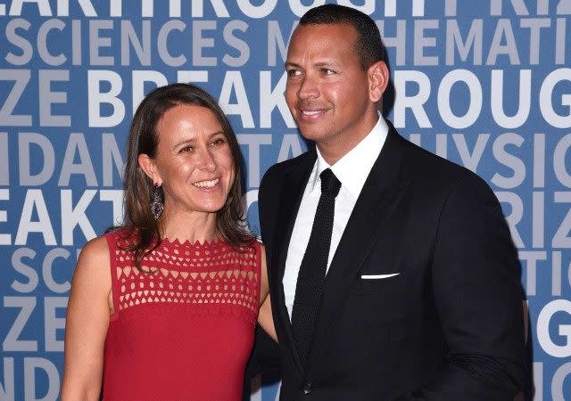 Anne Wojcicki and Alex Rodriguez