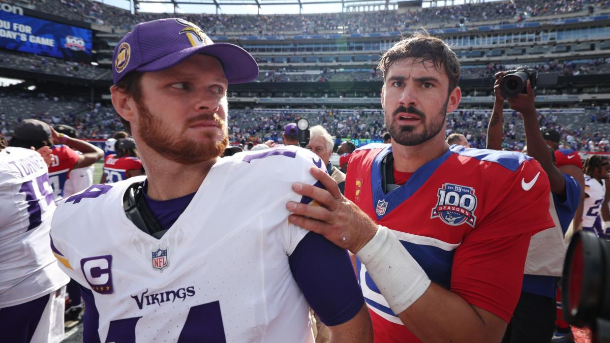 Kevin O’Connell: I don’t think anyone’s surprised by how Sam Darnold played today