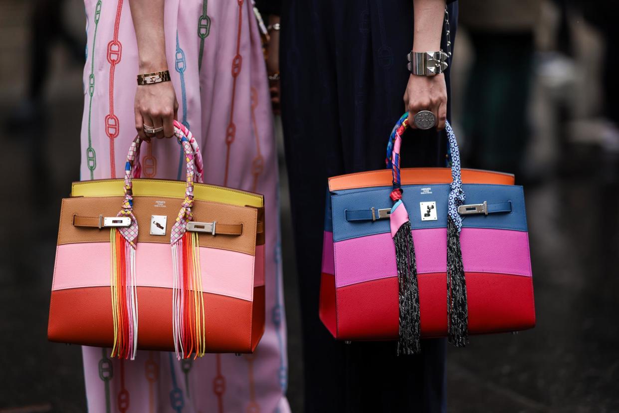 <span>‘Typically, only those consumers who are deemed worthy of purchasing a Birkin handbag will be shown a Birkin handbag,’ the lawsuit claimed.</span><span>Photograph: Jeremy Moeller/Getty Images</span>