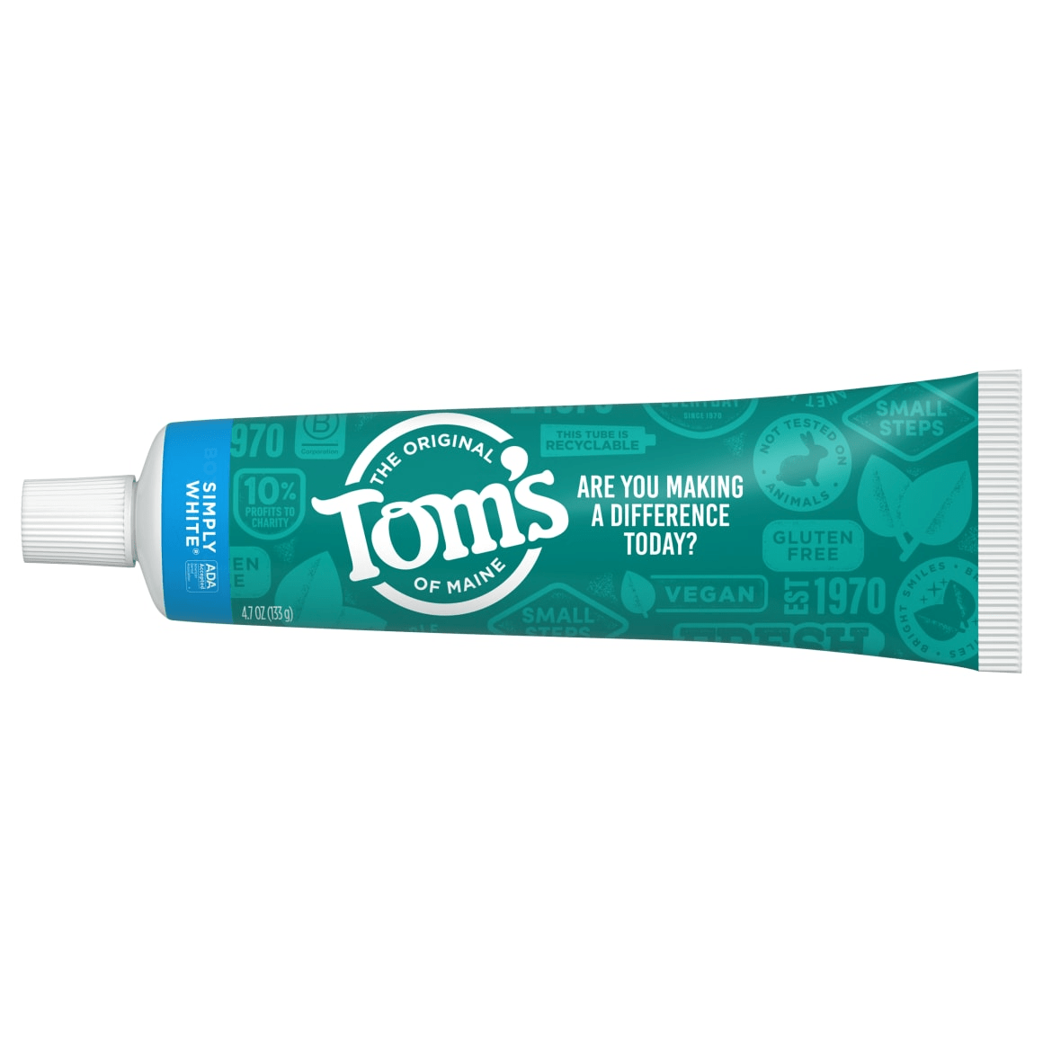 Tom's of Maine Simply White Clean Mint Toothpaste (Tom's of Maine / Tom's of Maine)