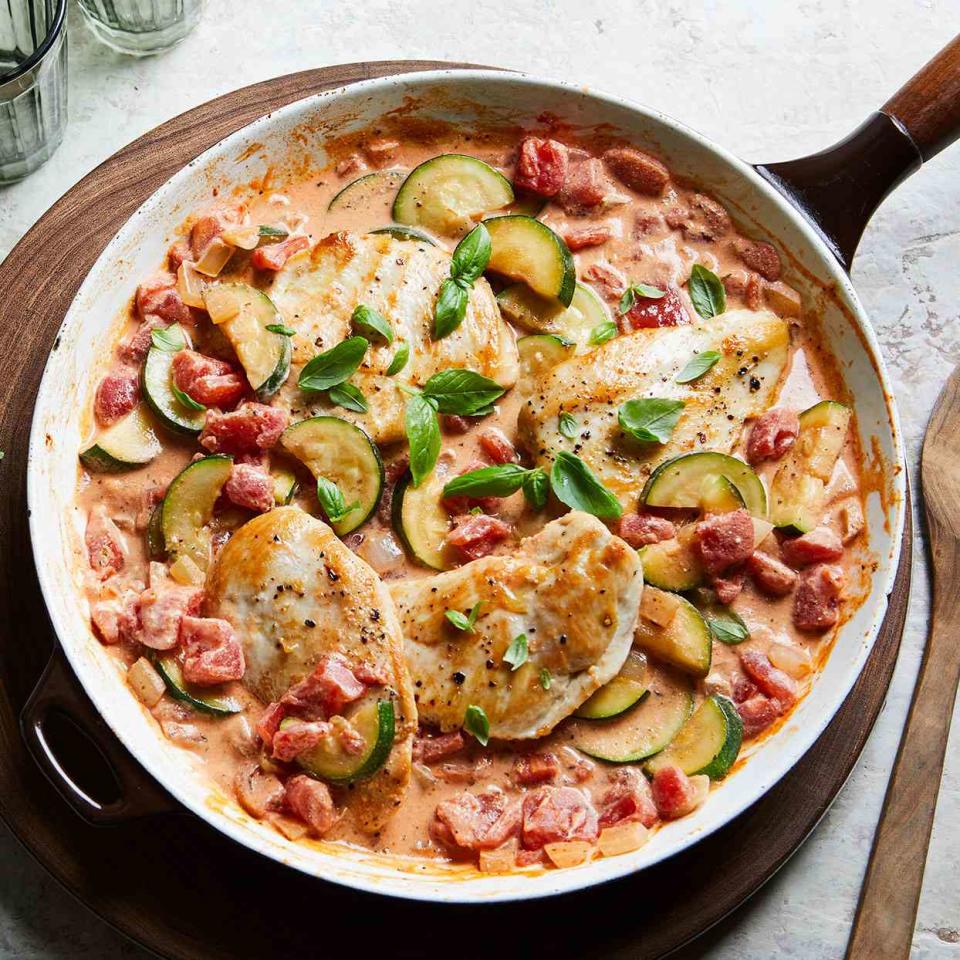 20-Minute Creamy Italian Chicken Skillet