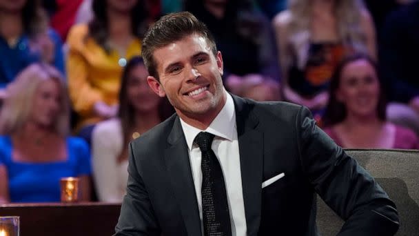 PHOTO: Zach Shallcross pictured on the 'After the Final Rose' special for 'The Bachelorette' season 19. (Craig Sjodin/ABC)