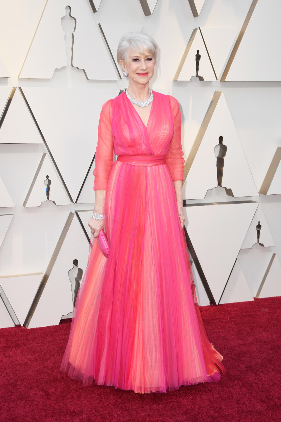 Dame Helen Mirren at the Oscars 2019