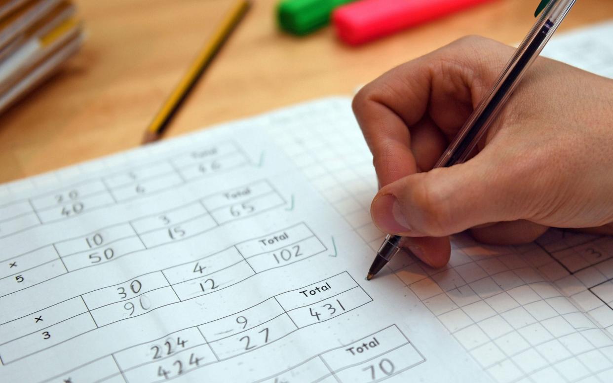 It is the third consecutive year that questions from the exam board’s Maths A-level papers were leaked  - PA