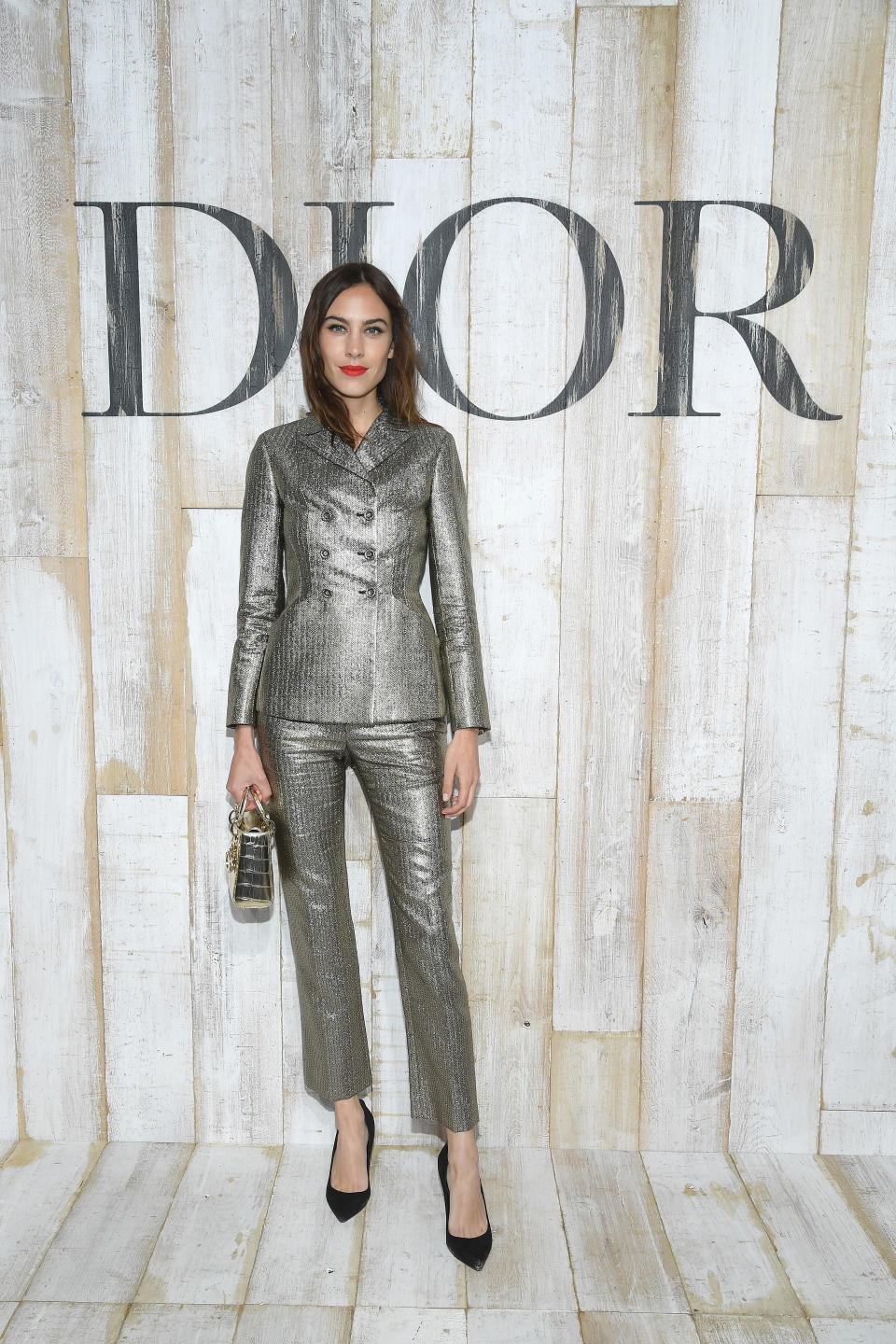 May 2018: Alexa Chung at the Dior Couture cruise collection show