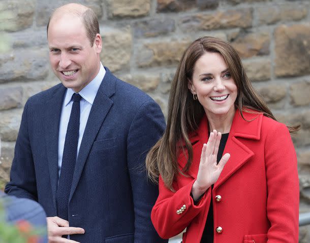 Chris Jackson/Getty Prince William and Kate Middleton in Wales.