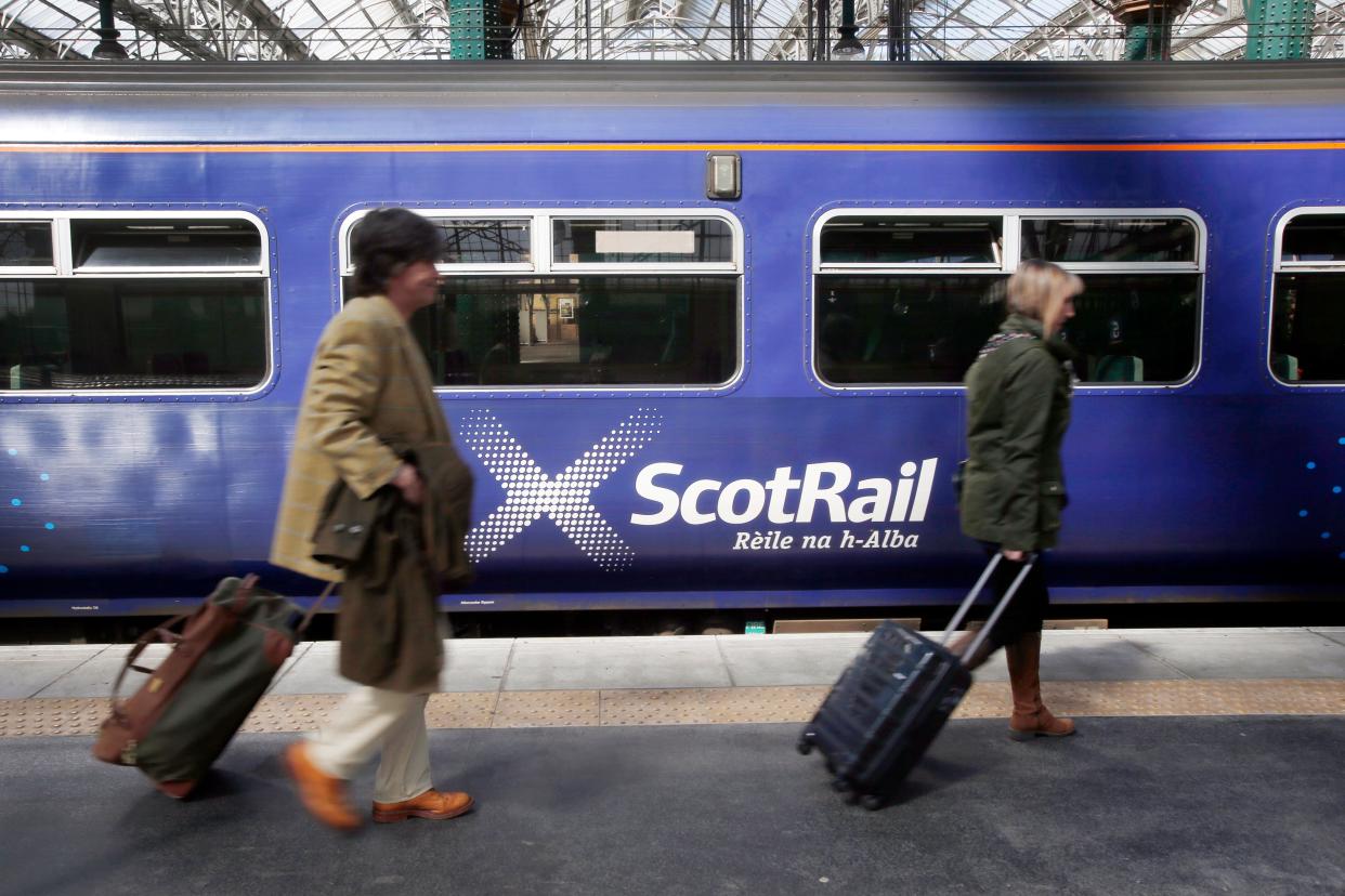 ScotRail said speed restrictions will be in place (PA Archive)