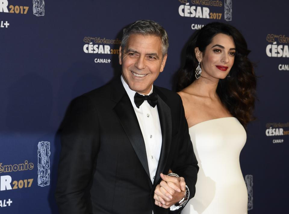 Amal et George Clooney