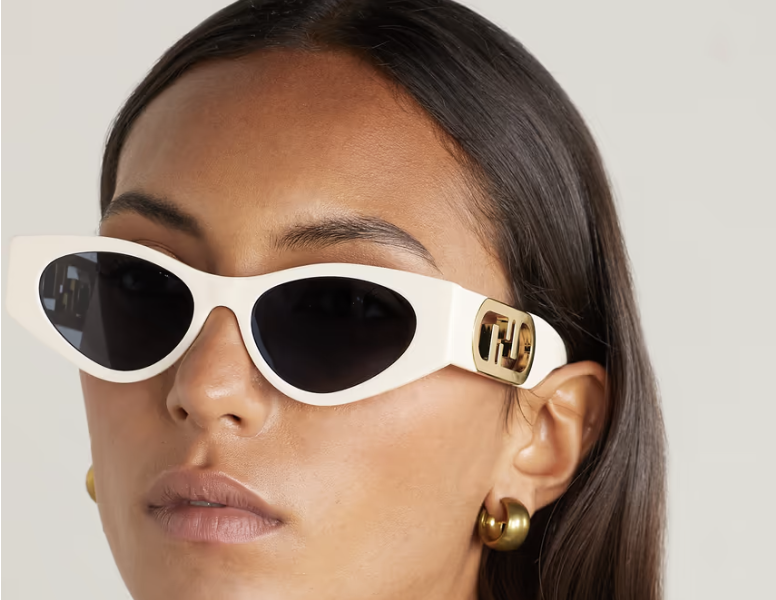 Fendi cat-eye acetate and gold-tone sunglasses. PHOTO: Net-A-Porter