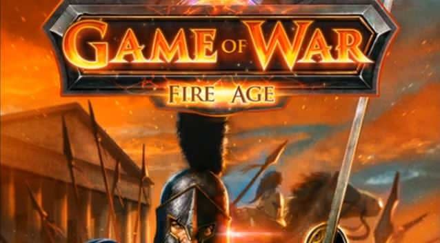 One player got a bit carried away playing Game of War, Fire Age. Photo: Supplied