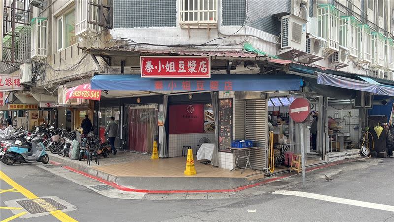 秦小姐早餐店延吉店。（圖／記者李依璇攝影）