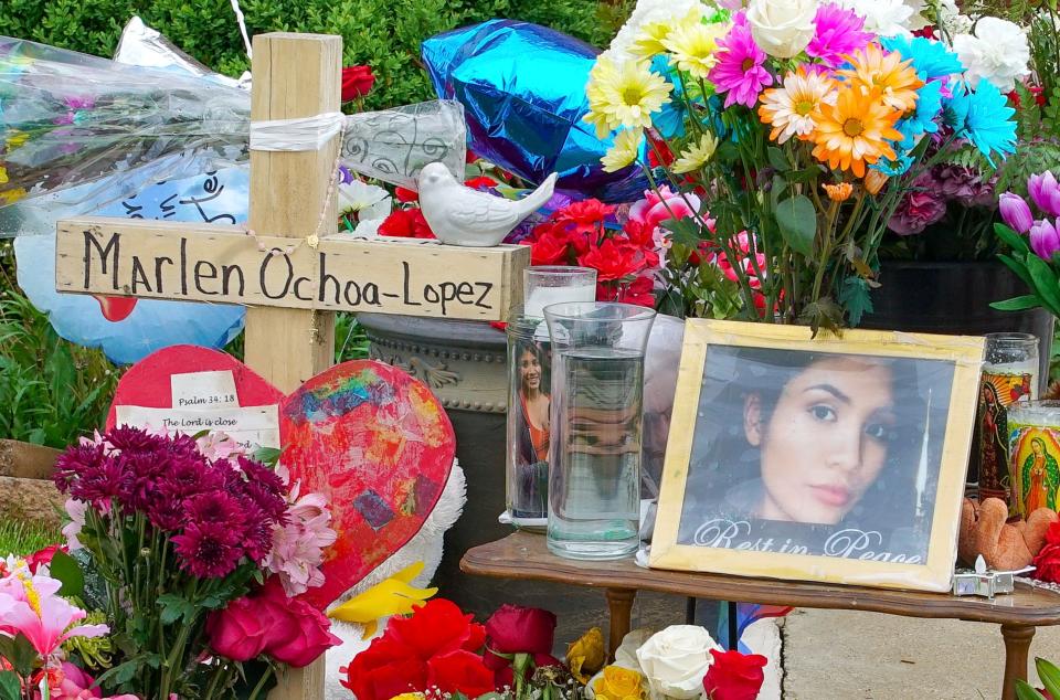 Murdered 19-year-old Marlen Ochoa-Lopez's infant was initially not expected to survive but is now in critical condition and on life support.