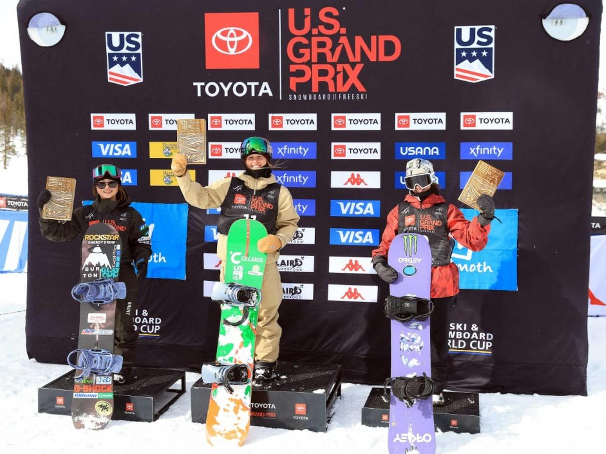 Snowboard: Morgan Dritte in Mammoth Mountain