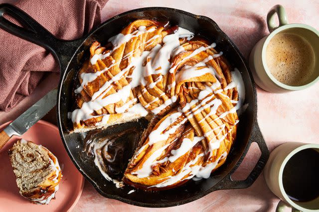 <p>Jennifer Causey / Food Styling by Ali Ramee / Prop Styling by Christina Daley</p> Cinnamon-Apple Babka