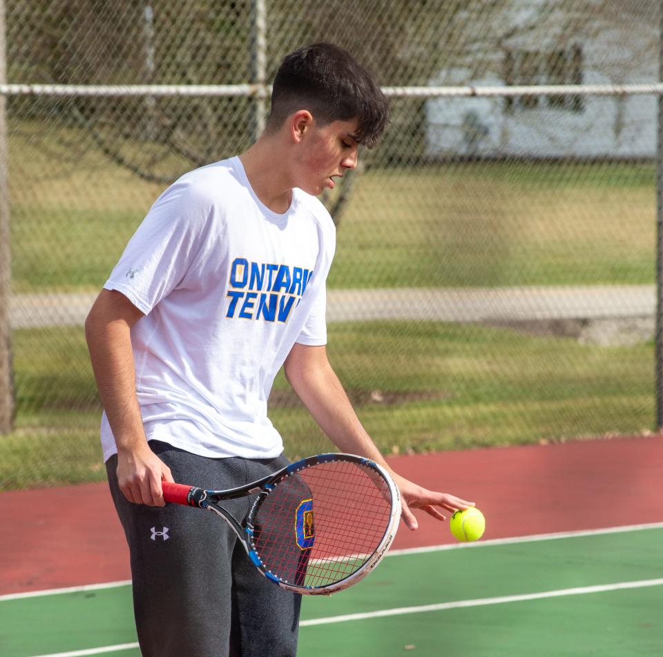 Ontario's Pablo Sanchez Vidal looks to return as one of the area's top individual players.