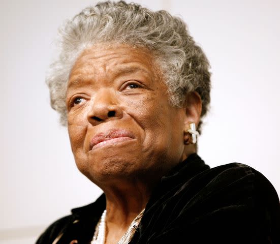 WireImage / Getty Images Past winner Maya Angelou