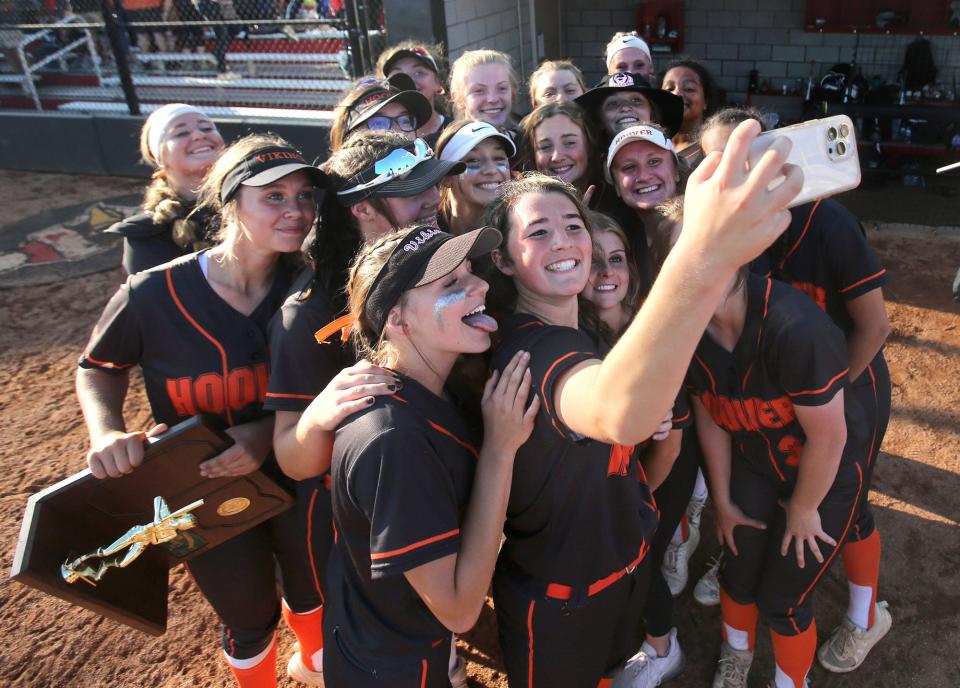 Hoover vs. Fitch softball, DI regional final at Youngstown State on Saturday, May 28, 2022.