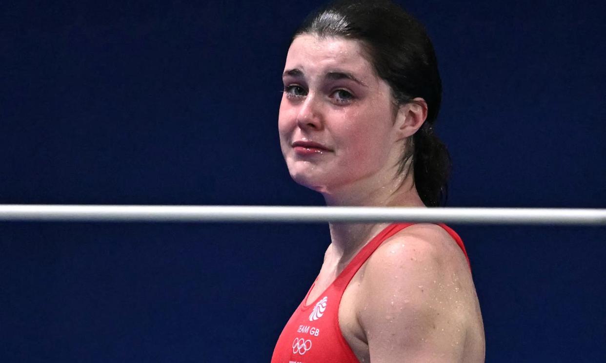 <span>Andrea Spendolini-Sirieix missed out on a second Olympic medal in the individual final.</span><span>Photograph: Manan Vatsyayana/AFP/Getty Images</span>